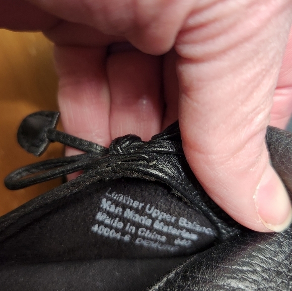 Eurostep "Demure"  Black Leather Slip Ons Mules Sz 6.5 - Picture 5 of 7